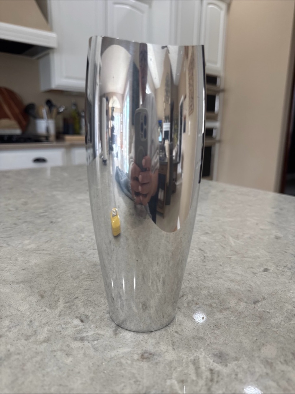 Nambe vase #6060 8”